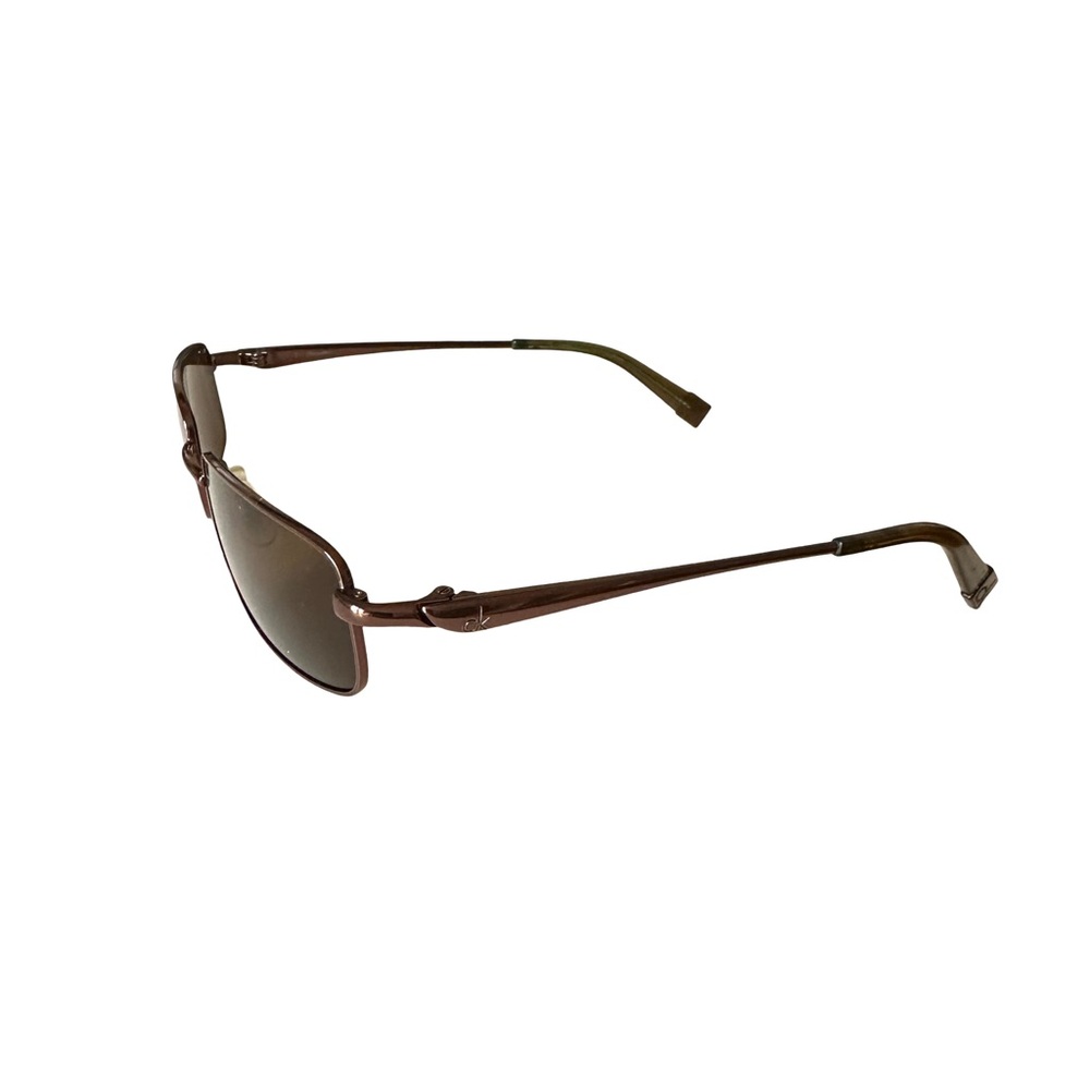 Calvin Klein Men’s Sunglasses Brown Metal Frame Nose Pieces - Picture 4 of 7